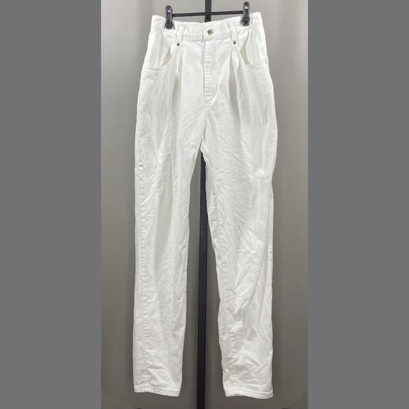 L.L. Bean Denim - LL Bean Jeans Womens 10 white denim outdoor casual classic 100% cotton vintage